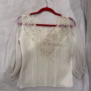 Lee Mar top size S/M women’s blouse